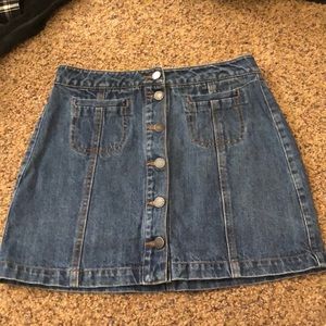Jean Skirt